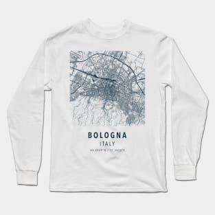 bologna simple map Long Sleeve T-Shirt